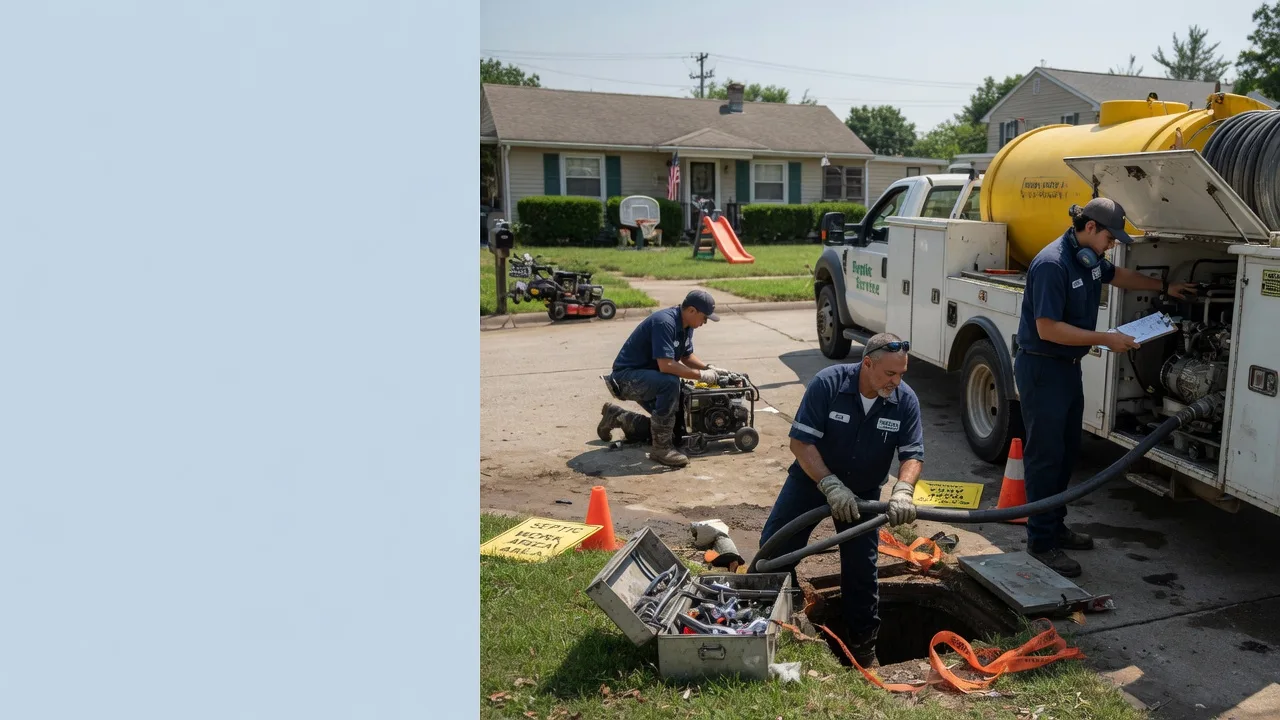 Septic Tank Pumping in Sadler, TX near me